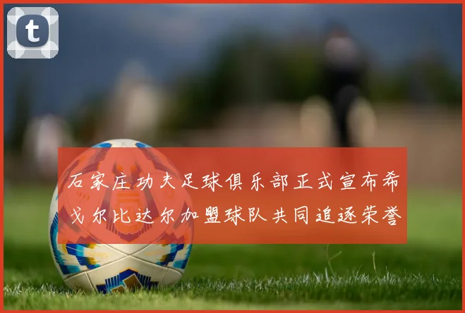 石家庄功夫足球俱乐部正式宣布希戈尔比达尔加盟球队共同追逐荣誉